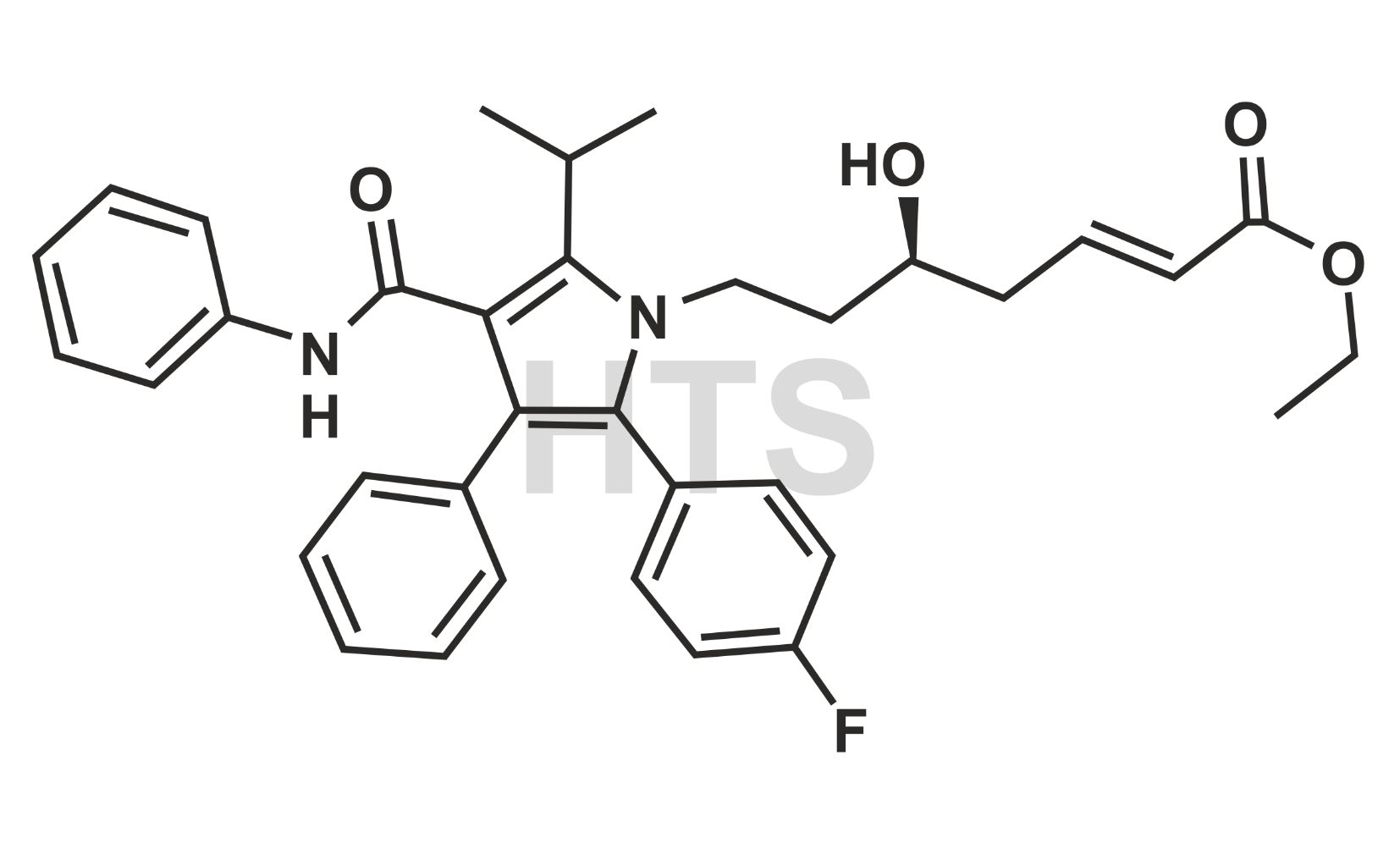 Atorvastatin 3-Deoxy-Hept-2-Enoic Acid Ethyl Ester
