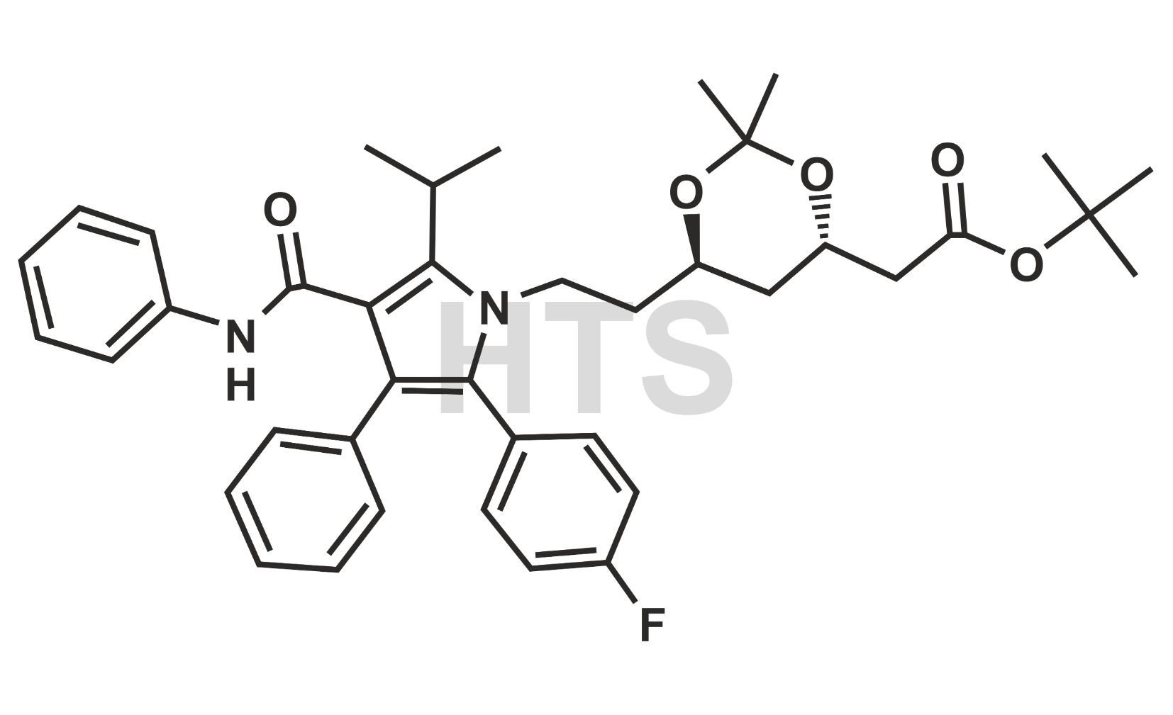 Atorvastatin Acetonide T-Butyl Ester (4S, 6R)-Isomer
