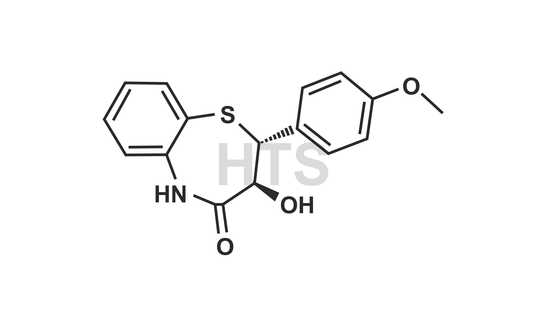 Diltiazem 2-Epimer O-Desacetyl N-Desdimethylaminoethyl Impurity